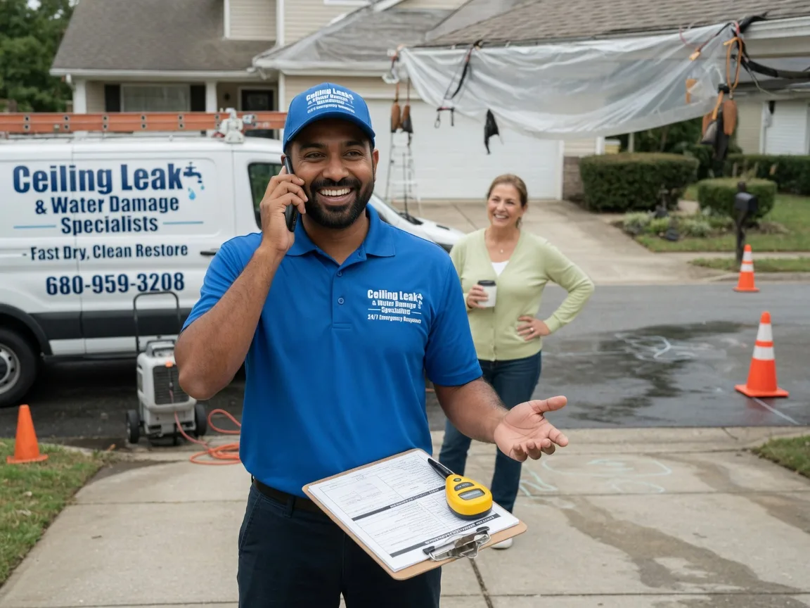 Ceiling Leak Cleanup Ahoskie, NC FAQs